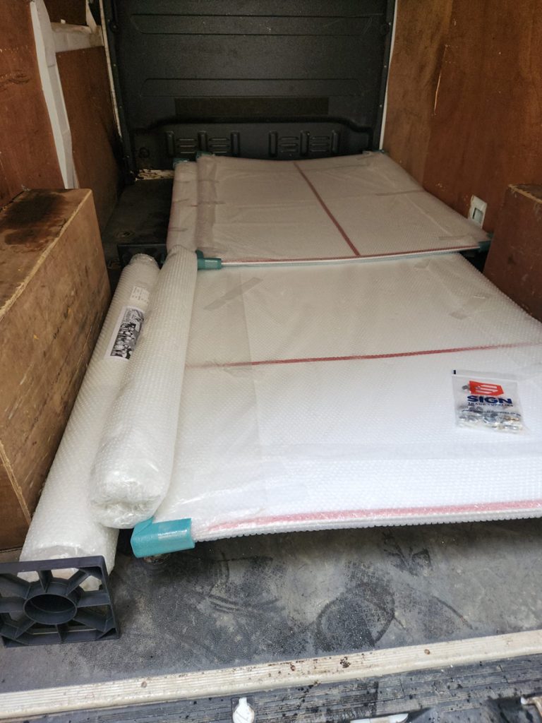 House moving for a customer