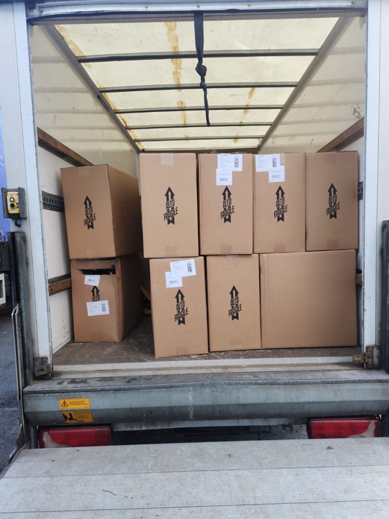Delivering chair from midlands to london
